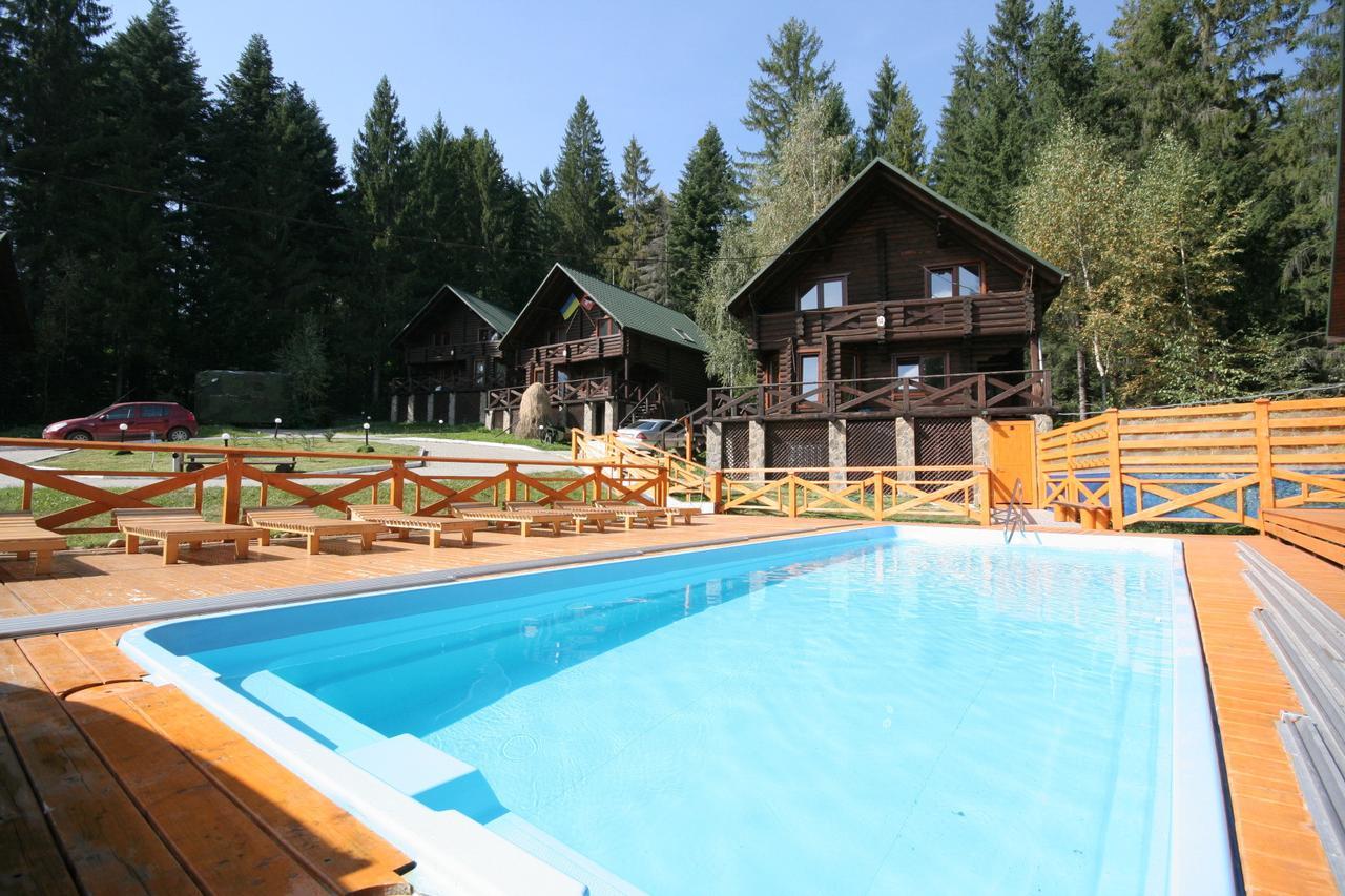 ミホヴォ Chalet Fleryアパートホテル エクステリア 写真
